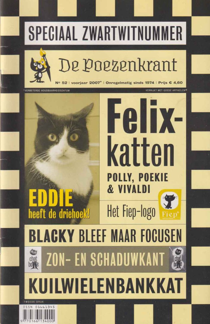 Schreuders, P. (red.) - De poezenkrant. Vol. 52
