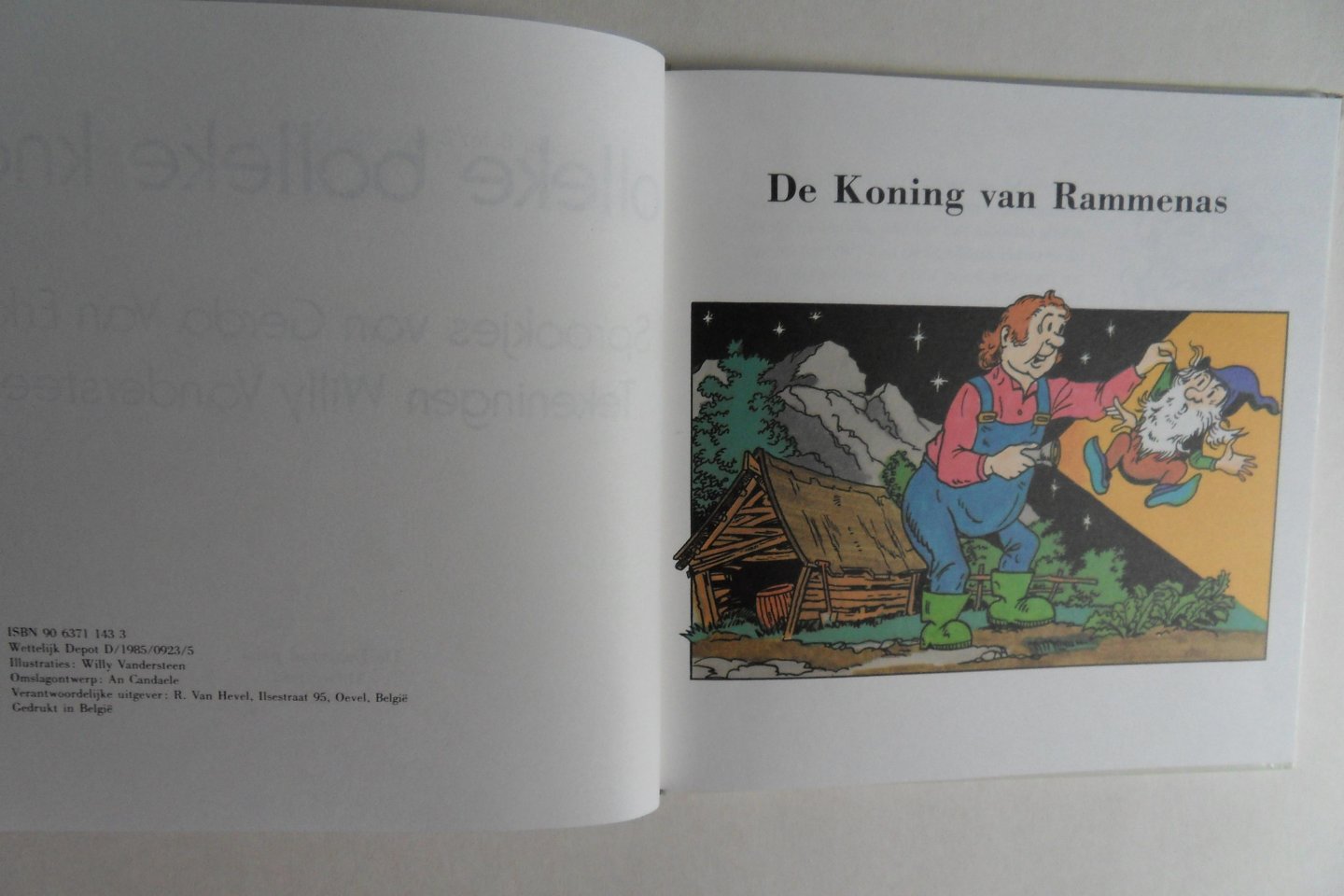 Erkel, Gerda van. - Olleke bolleke knol. - Sprookjes van Gerda van Erkel. - Tekeningen Willy Vandersteen.