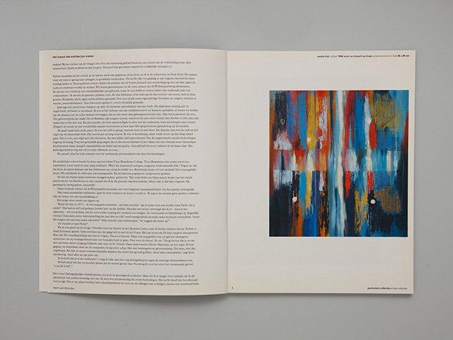 Woerden, H. van ; Joris Geurts; Martita Slewe ; Bert Jansen; Irma Boom (design) - Joris Geurts purple blue and lemon yellow