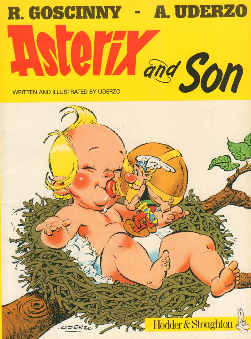 Gosginny / Uderzo - ASTERIX, ASTERIX AND SON, hardcover, gave staat