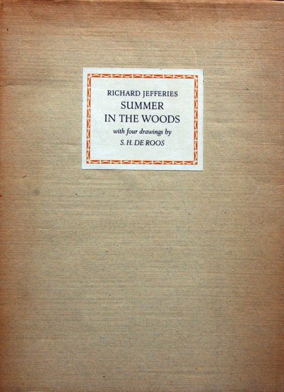 Richard Jefferies. - Summer in the Woods.