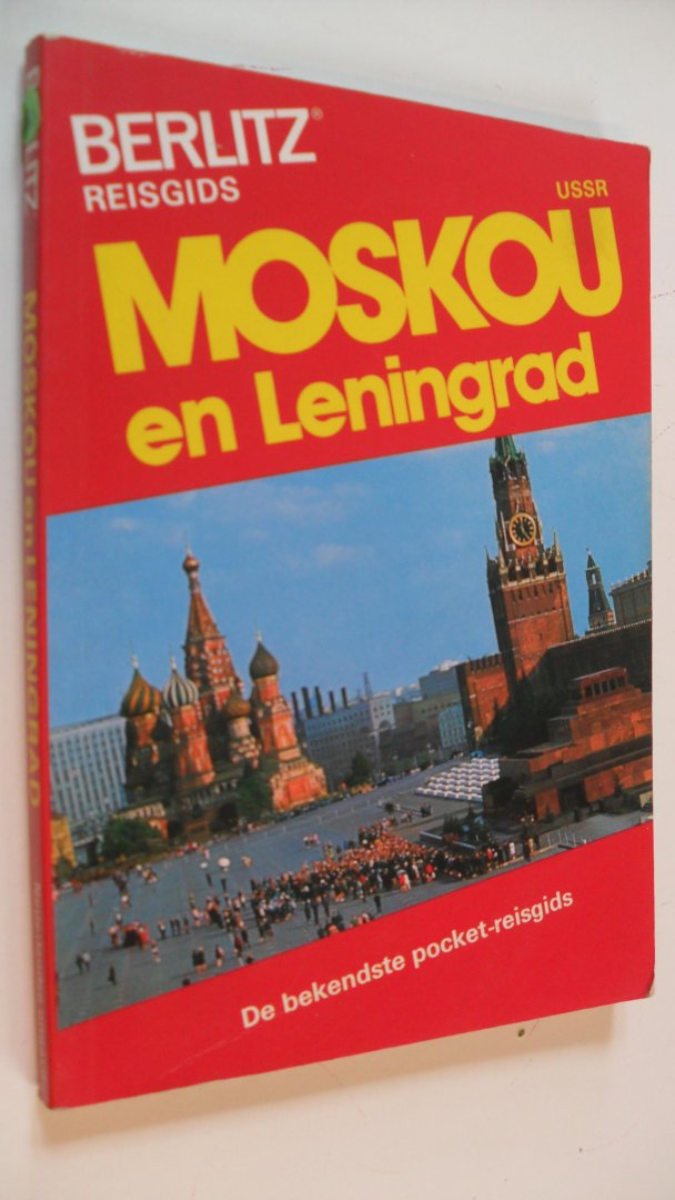 Red. - Berlitz Reisgids Moskou en Leningrad