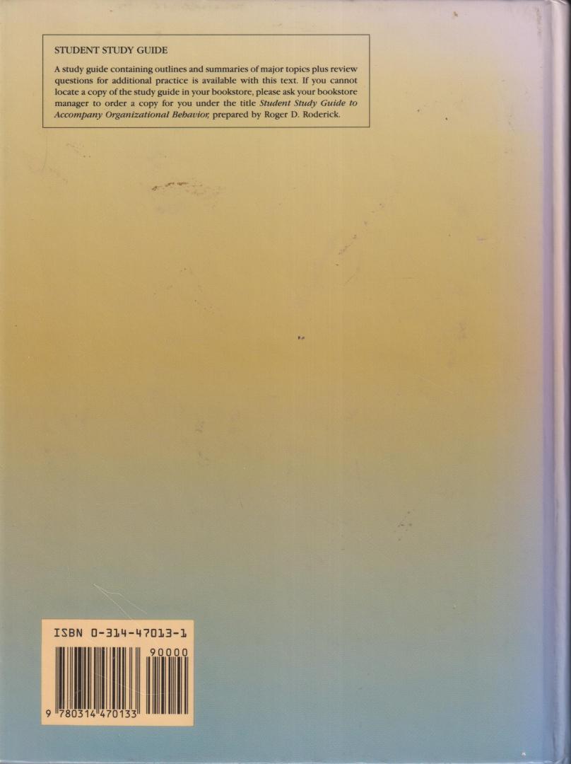 Hellriegel, Don John W. Slocum Jr. Richard W. Woodman - Organizational behavior - 5th edition