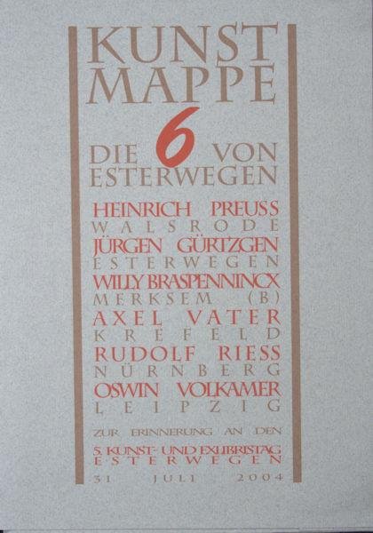 Preuss, Heinrich e.a. - Kunstmappe. Die 6 von Esterwegen.
