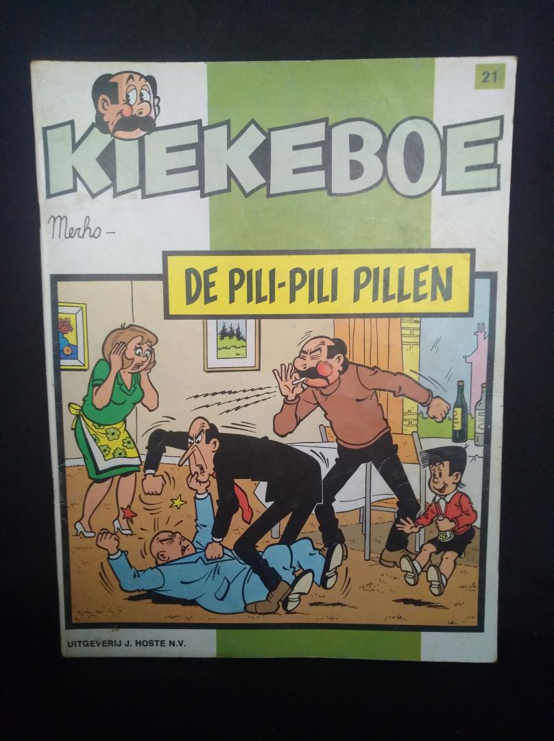 Merho - Kiekeboe 21 De pili-pili pillen