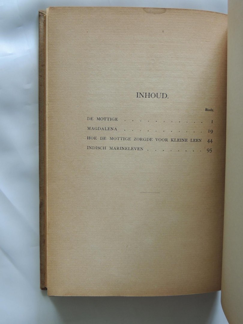 Werumeus Weruméus Buning, A. - De mottige. Verschillende Ouwe Heeren. Een kritiek Oogenblik. De Rooie. Uit en Thuis met de Tromp.  Jonker Sicco. - Marine  Schetsen