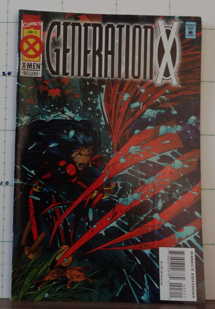 Lobdell, Scott - Bachalo, Chris - Buckingham, Mark - Generation X - jan 3 - dead silence