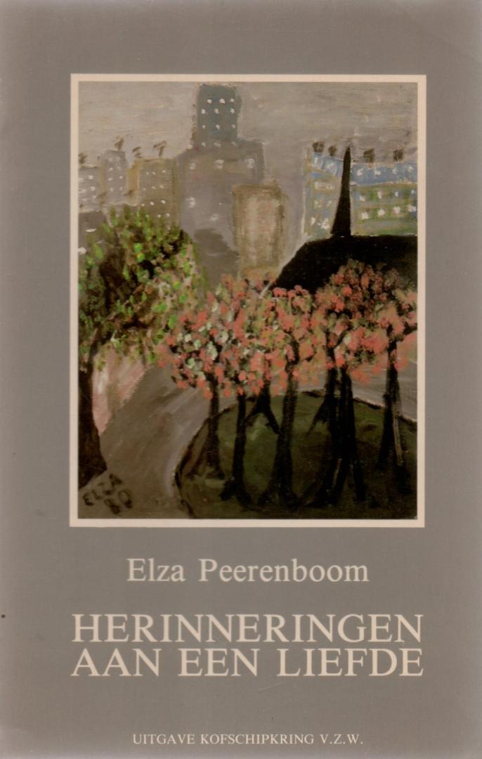 Peerenboom, Elza - Herinneringen aan een liefde