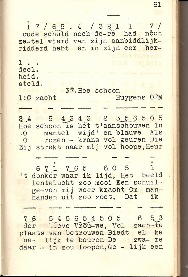 Redactie. - Muziekbundel Wielewaal. Zeldzaam.