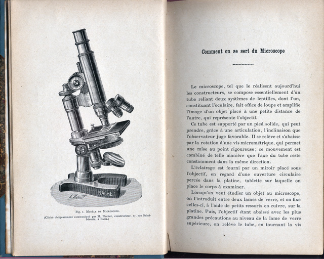 Acloque, A. - Sous le microscope. Serie La science pittoresque