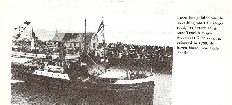 Vlis, J.A. van der - TEXEL'S EIGEN STOOMBOOT ONDERNEMING
