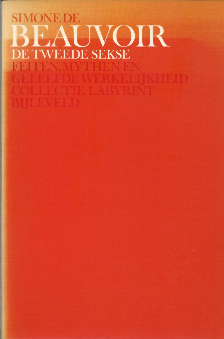 Simone de Beauvoir - Collectie Labyrint De tweede sekse