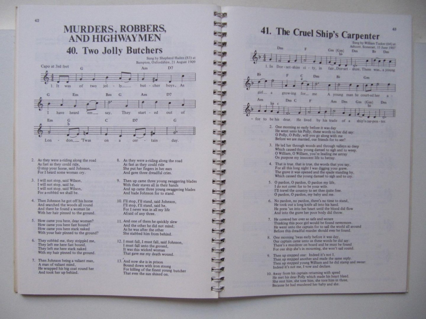 Edited by Maud Karpeles - The Crystal Spring - Book 1 en 2 The English Folk Songs, collected by Cecil Sharp