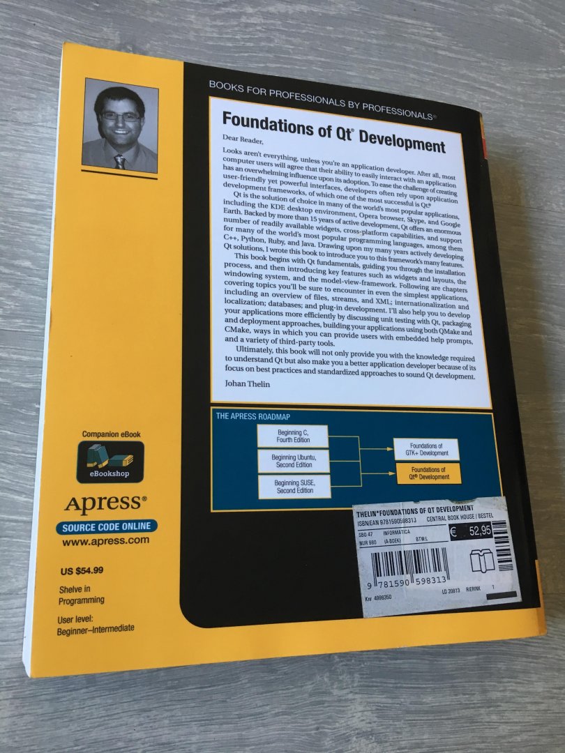 Thelin, Johan - Foundations of Qt Development