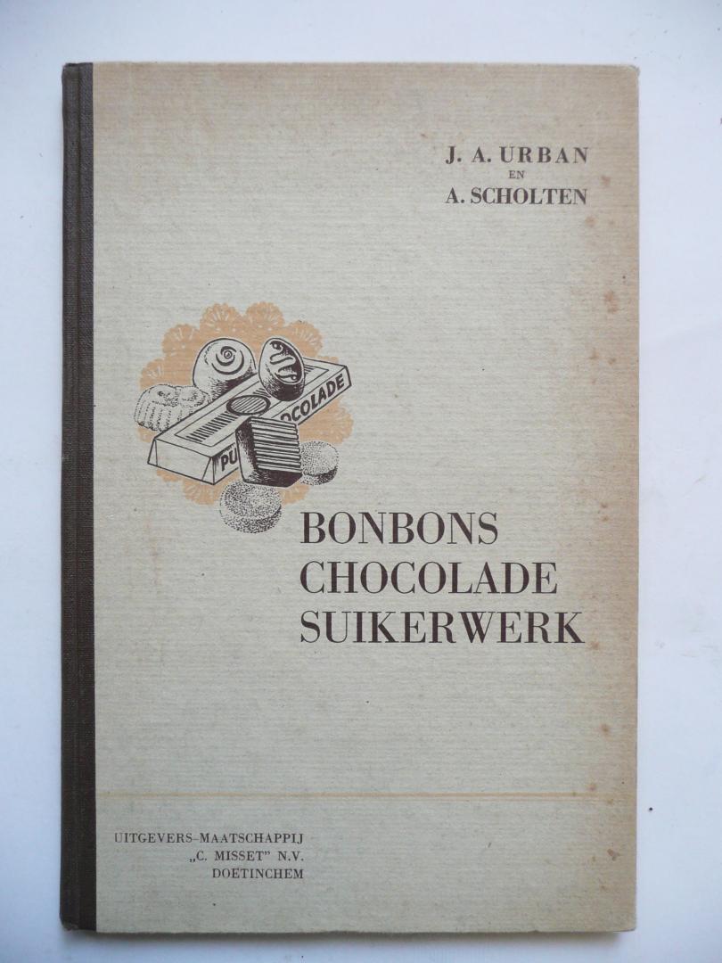Urban, J.A. en A.Scholten - Bonbons Chocolade Suikerwerk