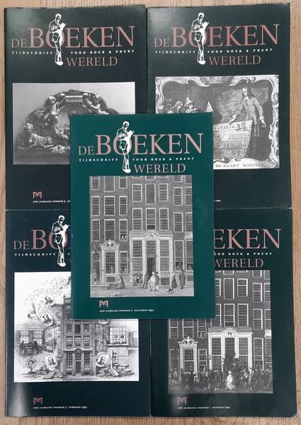 BOEKENWERELD, DE. - De Boekenwereld. Tijdschrift voor boek en prent. Elfde  jaargang, 1994 - 1995. Compleet: Vijf nummers.
