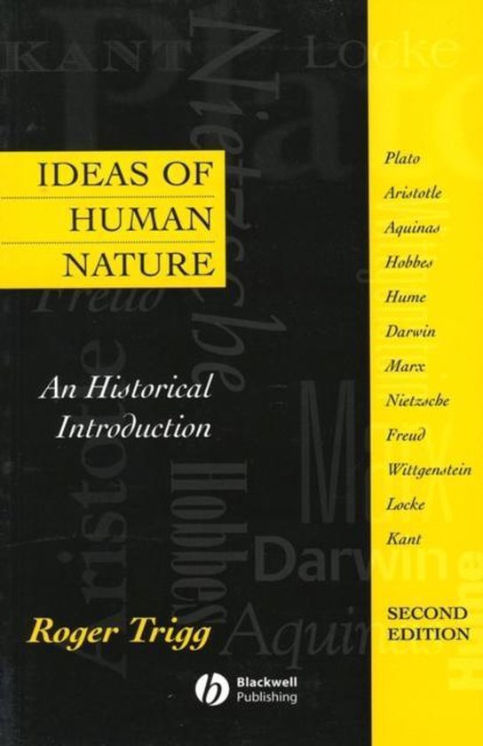 Trigg, Roger (University of Warwick) - Ideas of Human Nature