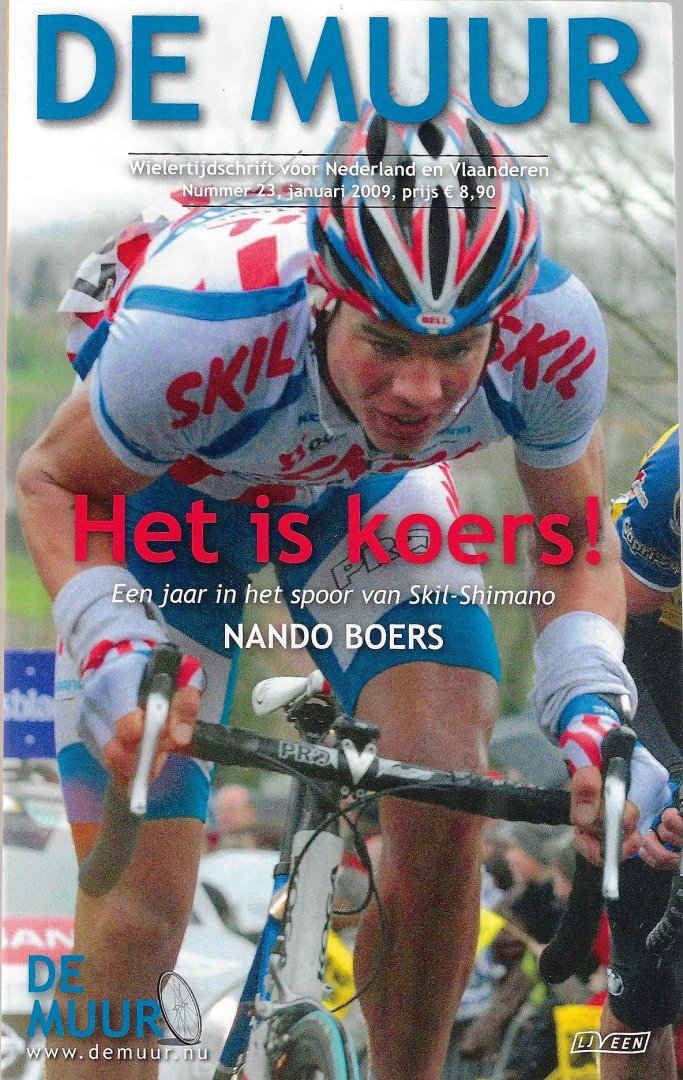 Redaktie, Kroon, John - De Muur nummer 23, januari 2009 -Wielertijdschrift voor Nederland en Vlaanderen