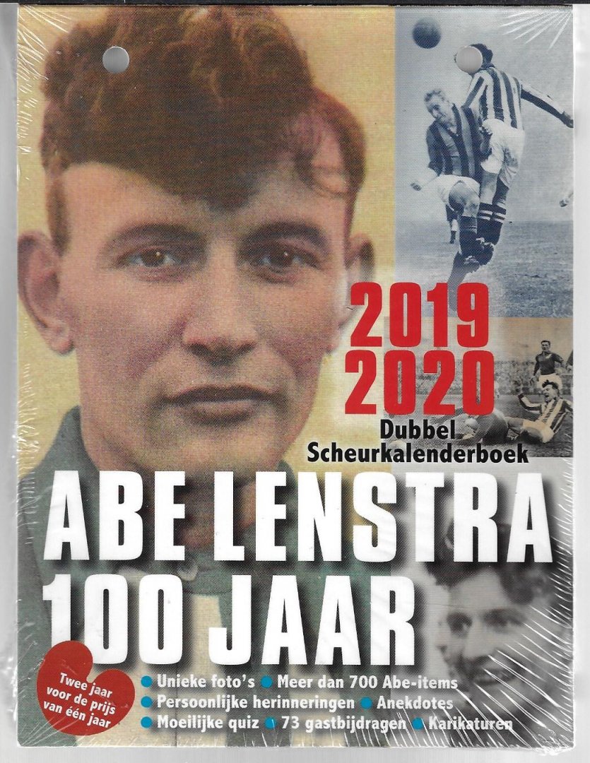 Diverse - Abe Lenstra 100 jaar - dubbel scheurkalenderboek 2019-2020