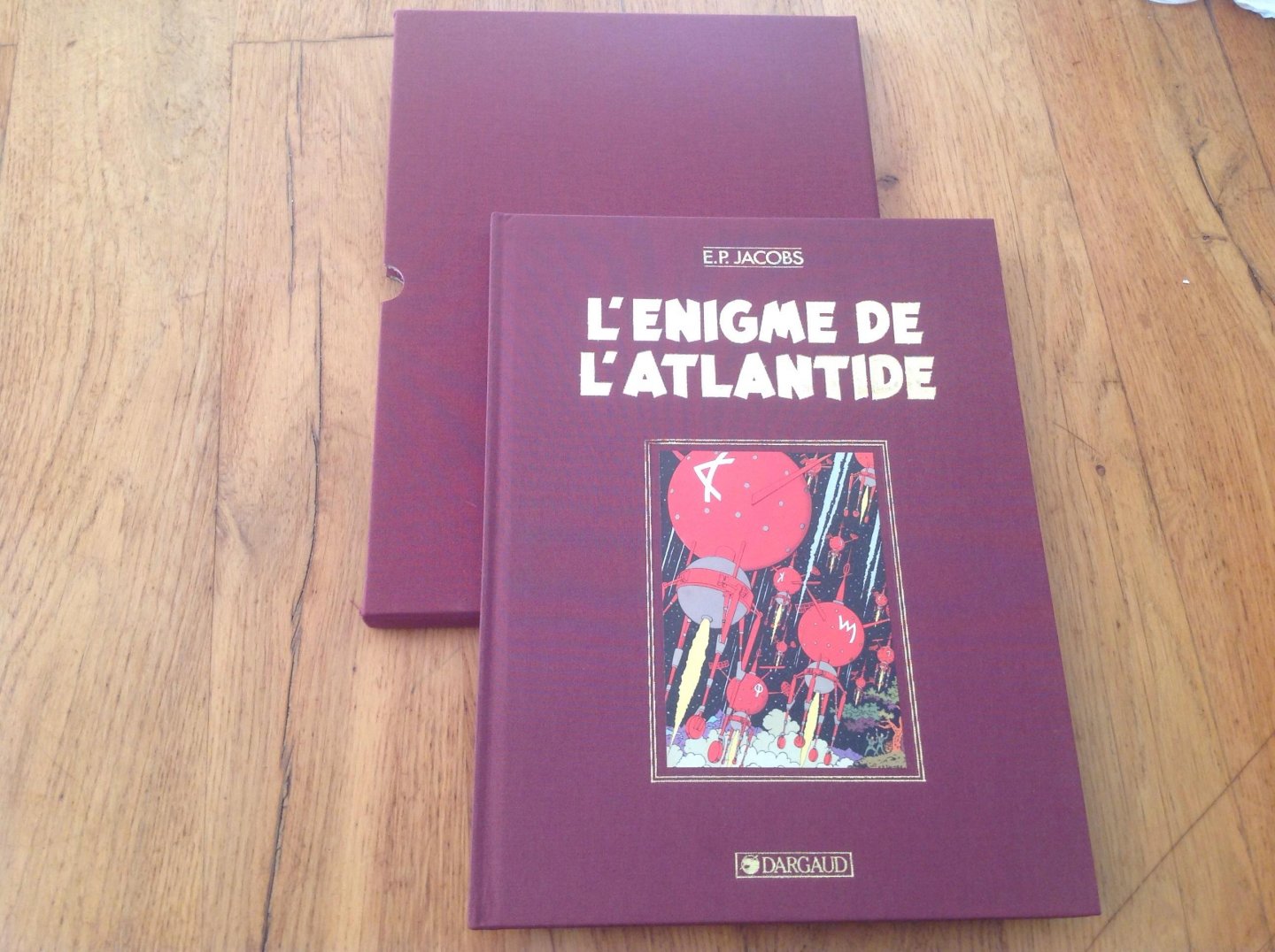 E P Jacobs - L' Enigme de L'Atlantide luxe editie