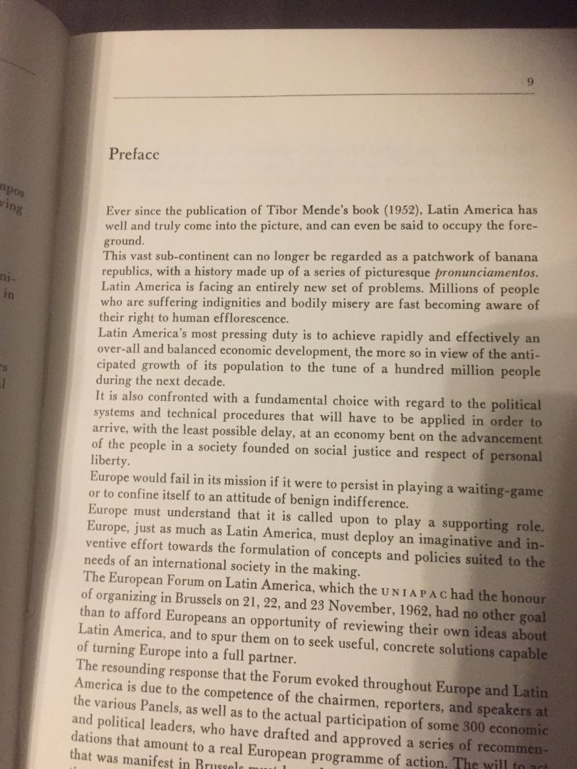 Leonard Gerard - European forum On latin America