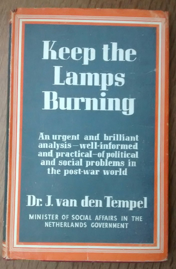 Tempel van den, Dr. J. - Keep the Lamps Burning
