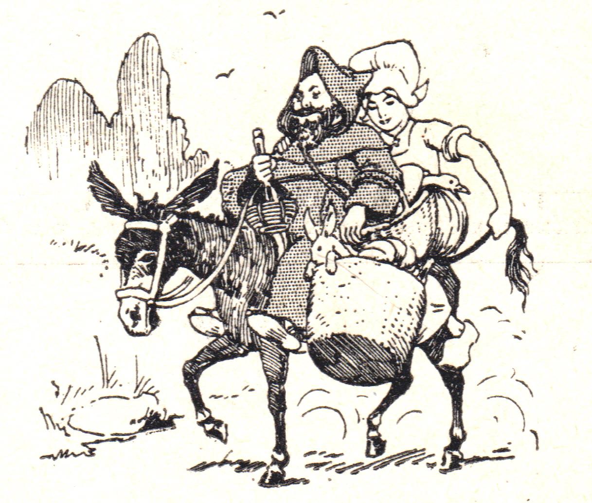 Pradels, Octave, en Léon Lebègue (illustrator) - Moines, nonnes et curés