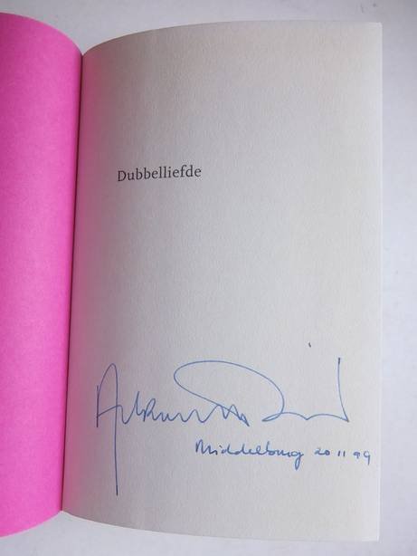 Dis, Adriaan van. - Dubbelliefde. Geschiedenis van een jongeman.