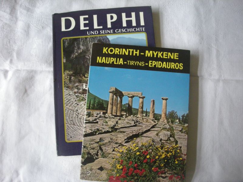 Petropoulou,Kelly, tekst / Dekopoulos, fotogr. - Korinth-Mykene Nauplia-Tiryns-Epidauros