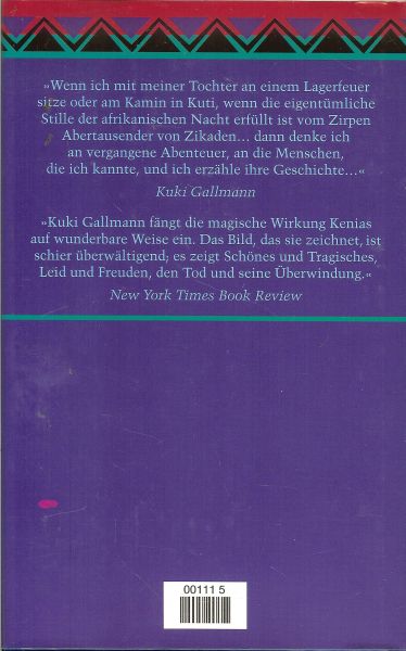 Gallmann Kuki aus dem Amerikanischen von Ulrike Wasel und Klaus Timmermann - Afrikanische Nächte