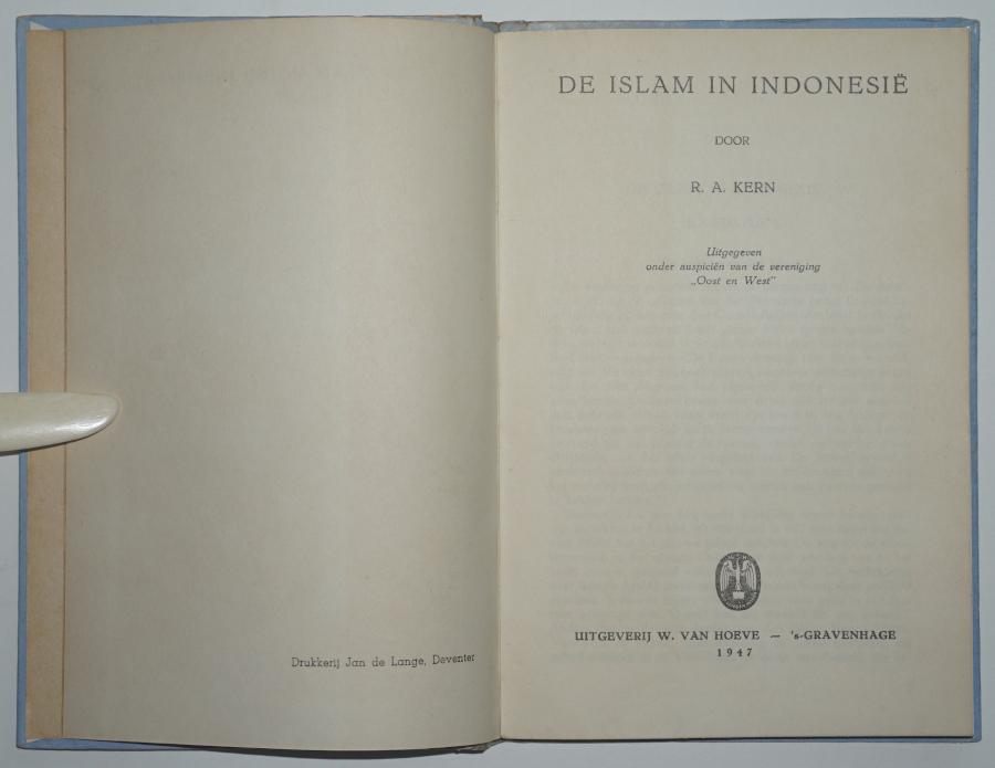 KERN, R.A. - De Islam in Indonesië.