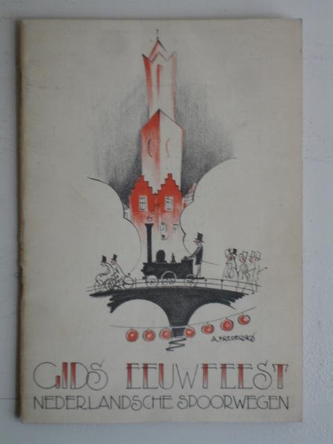 - Officieele gids der feestelijkheden ter gelegenheid van het honderd-jarig bestaan der spoorwegen in Nederland, te Utrecht van 25 september tot 23 october 1939.