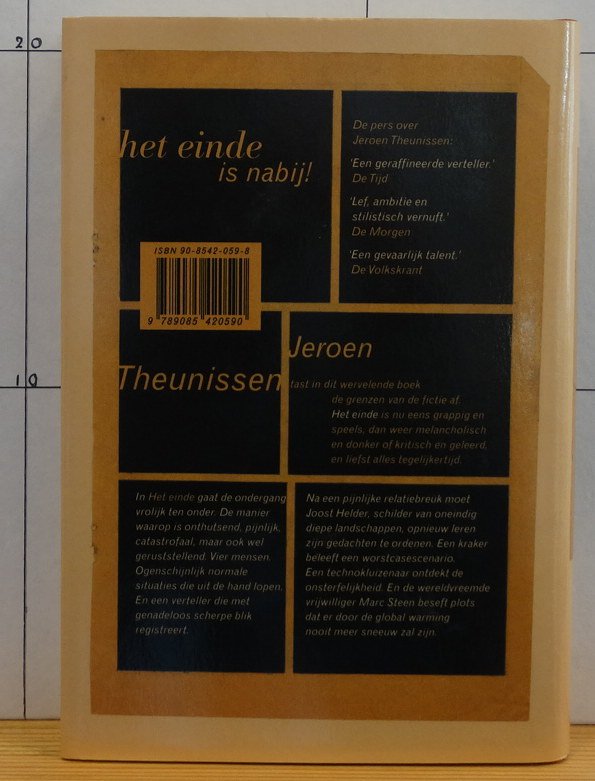 Theunissen, Jeroen - het einde / verteling