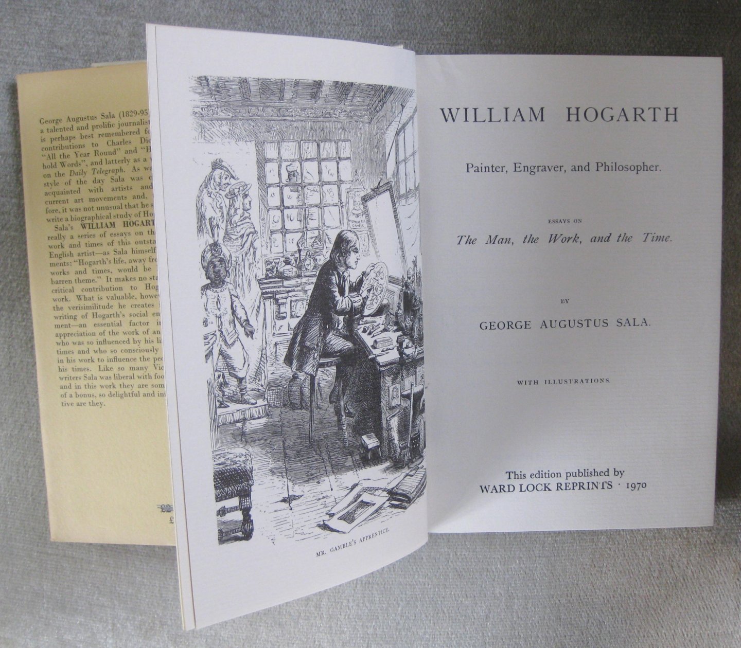 Sala, George Augustus    /  Sala, G. A.. - Hogarth, William  Painter, Engraver, and Philosopher