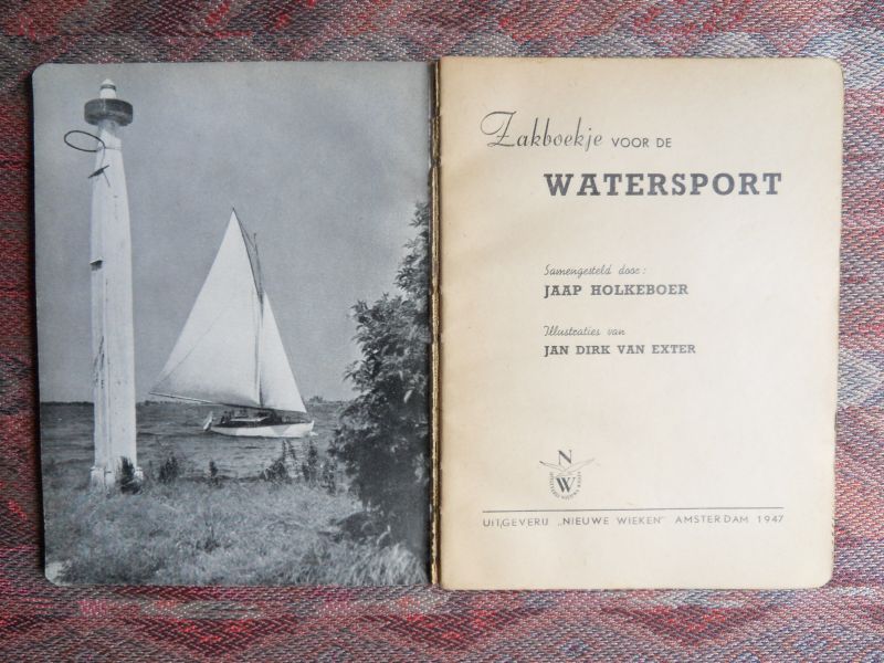 Holkeboer, Jaap (samengesteld door). - Zakboekje voor de watersport.
