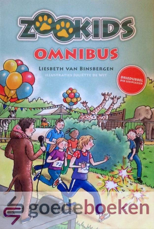 Binsbergen, Liesbeth van - Zookids omnibus 1 *nieuw* --- Driedubbel dik leesplezier. Illustraties Juliëtte de Wit