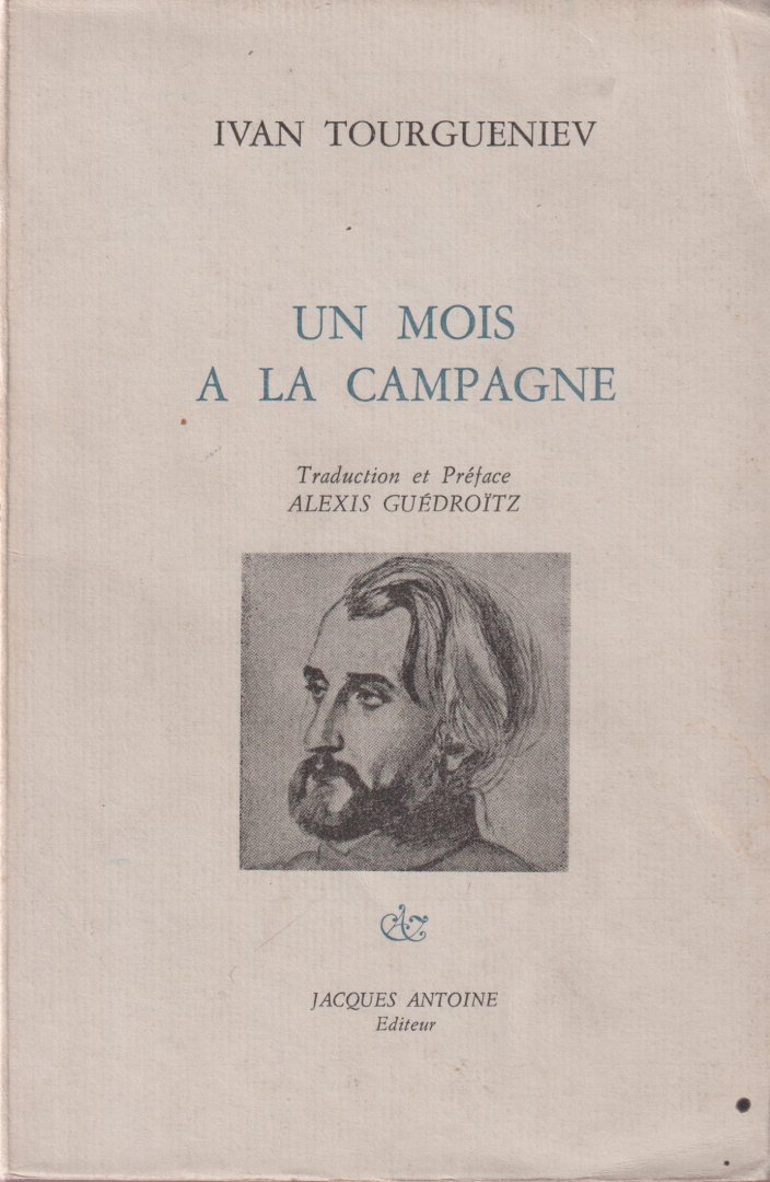 Tourgueniev, Ivan - Un mois a la Campagne