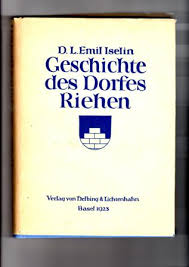 Iselin, D.L. Emil - Geschichte des Dorfes Riehen