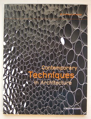 Castle, Helen - Contemporary Techniques in Architecture