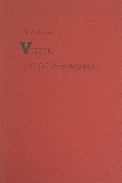 Elburg, Jan G. - Verzen uit de zevensnaar.