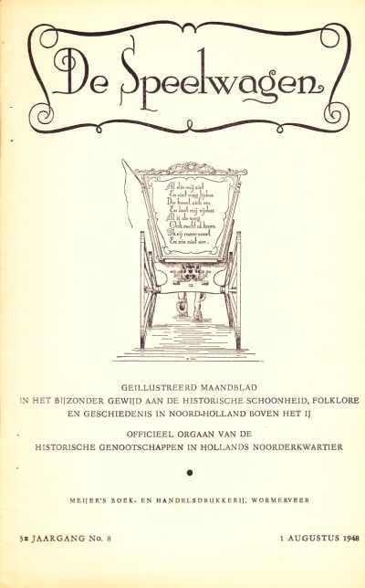 Meijers - De Speelwagen 3e Jaargang No. 8 1 Augustus 1948