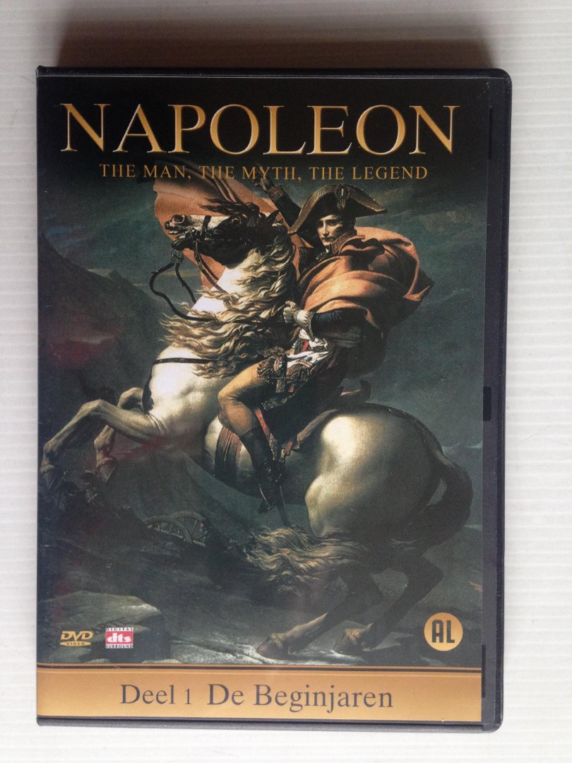 - Napoleon, cassette met 3dvd's, De beginjaren, De Eerste Veldtochten, Het Hoogtepunt van het Keizerrijk