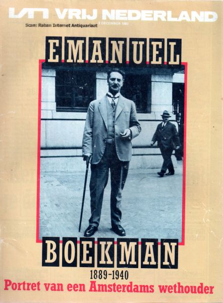 Jansen, Tony / Rogier, Jan - Emanuel Boekman 1889-1940. Portret van een Amstedams wethouder