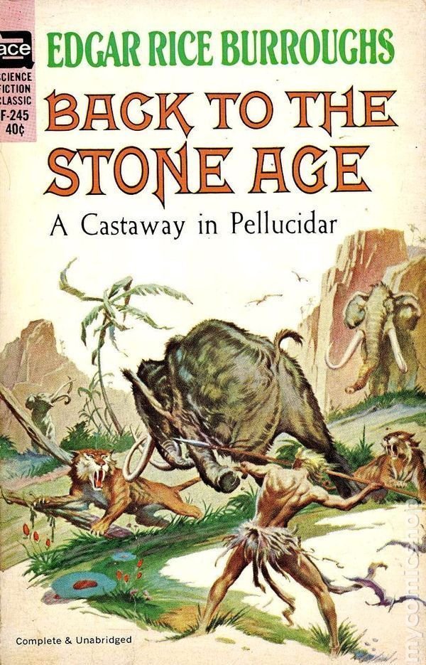 Burroughs, Edgar Rice - Back  to the stone age