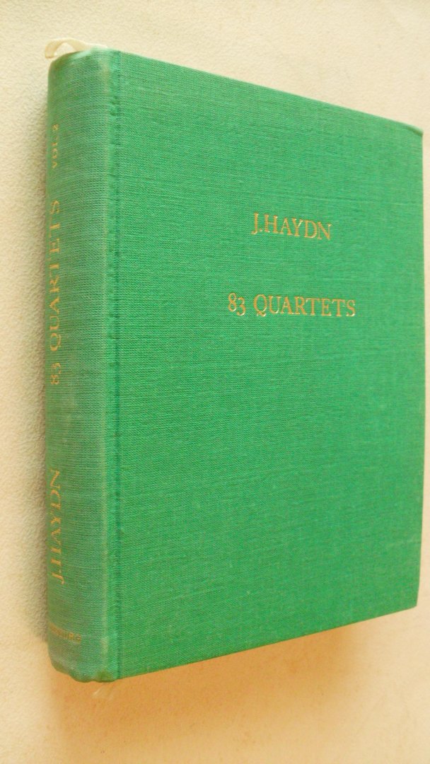 Haydn Josef  van / composed 1771 edited by Wilh Altmann - Quartet no.31 B Major for 2 Violins, viola an Violoncello