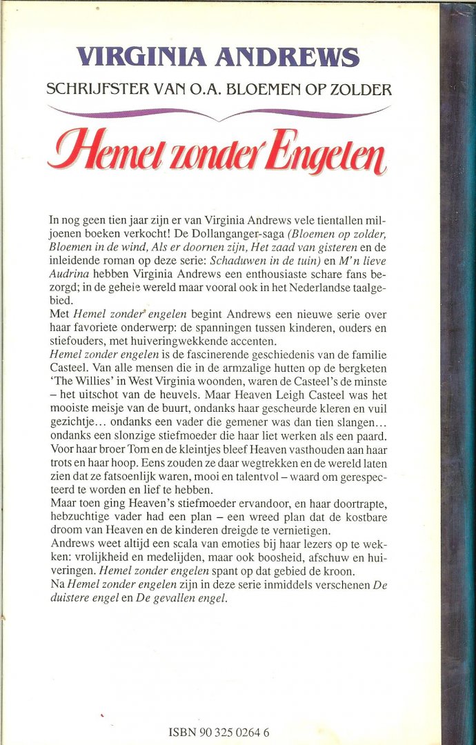 Andrews, Virginia vertaald door Parma van Loon - Hemel zonder Engelen