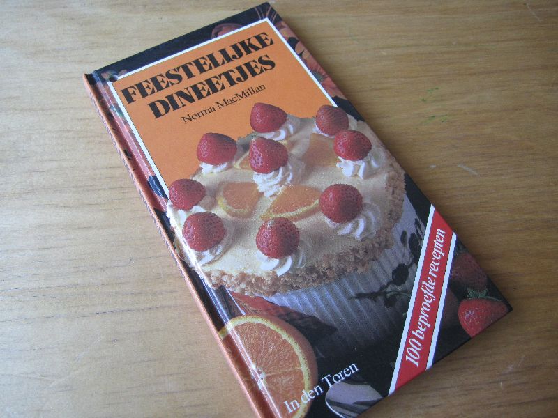 MacMillan, Norma - Feestelijke dineetjes. 100 beproefde recepten