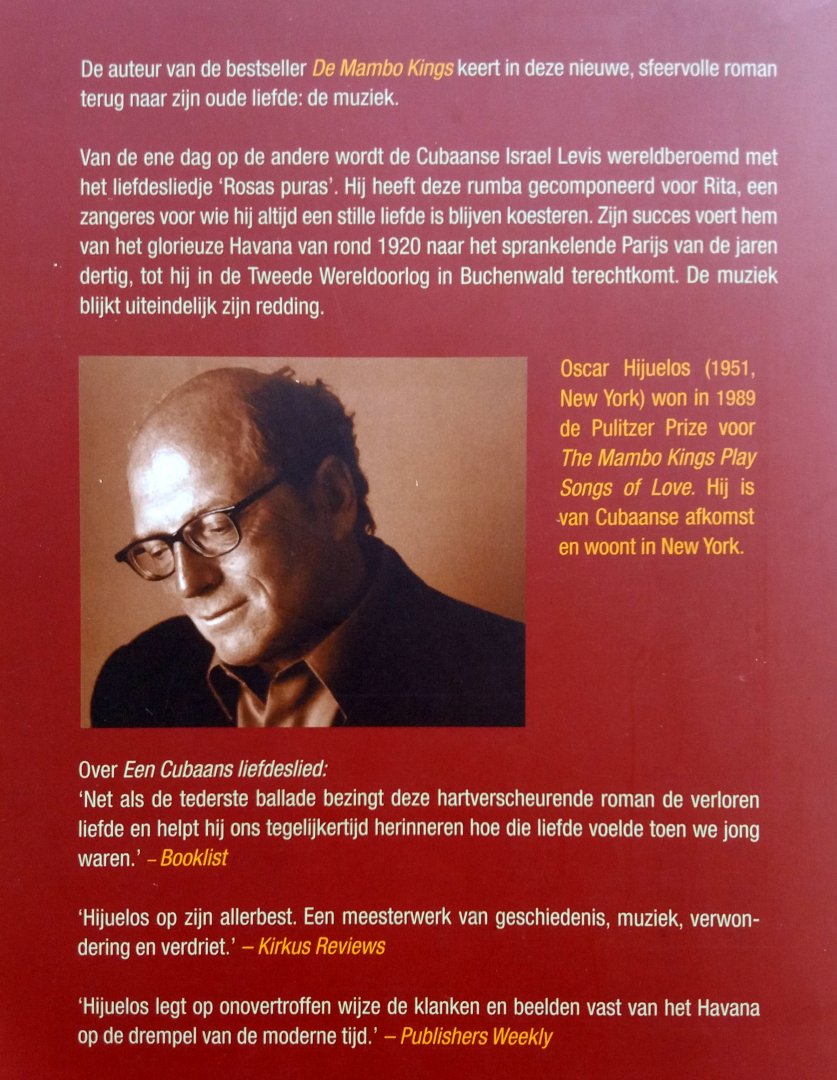Hijuelos, Oscar - Een Cubaans liefdeslied