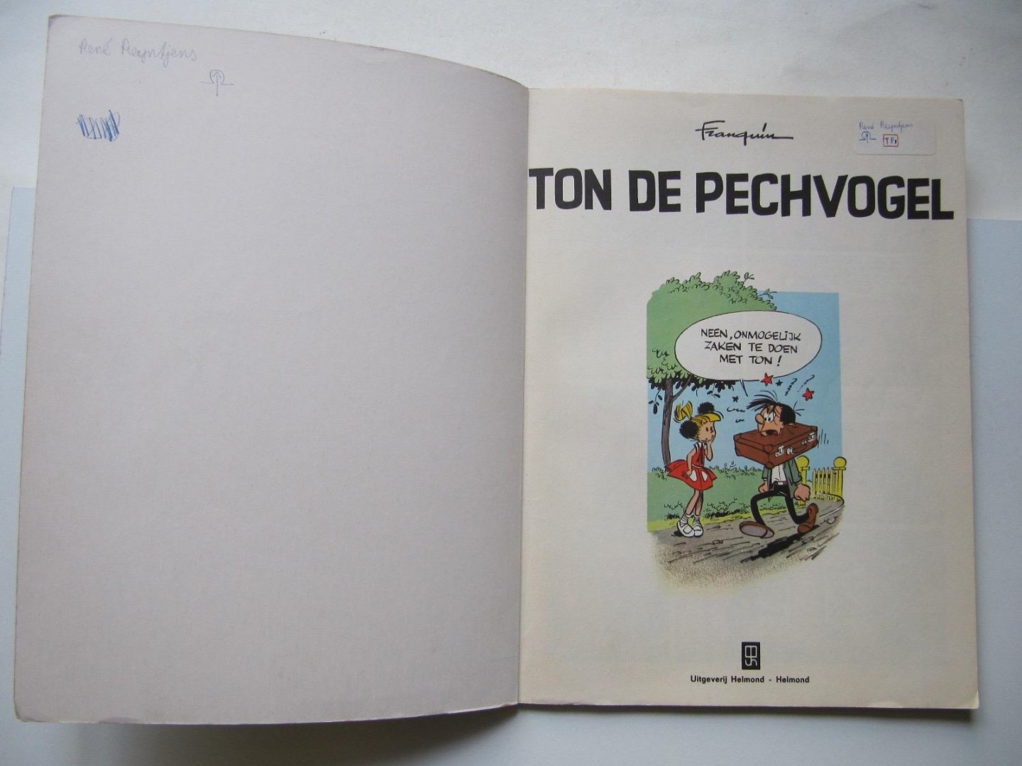 Franquin - Ton de Pechvogel - 60 avonturen van Ton en Tineke
