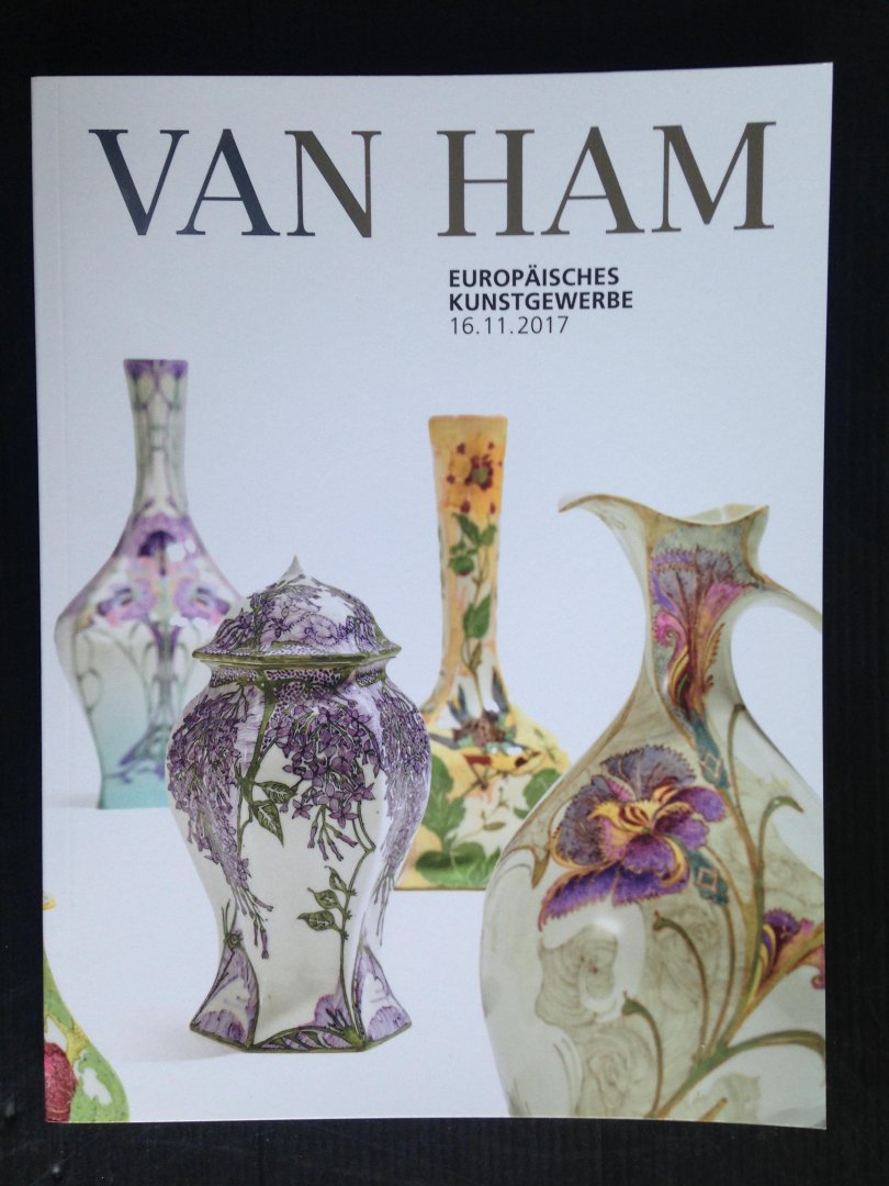 Catalogus Van Ham - Europaischen Kunstgewerbe, ondermeer 20pp Eierschalenporzellan au seiner Süddeutschen Privatsammlung